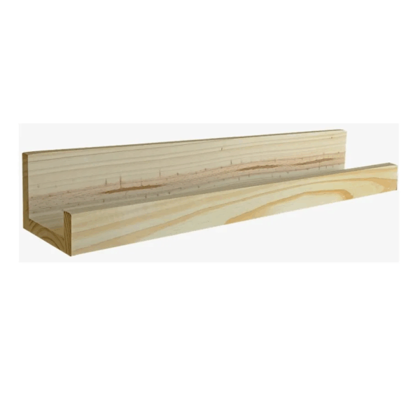 Estante Flotante Repisa Tipo J 80cm