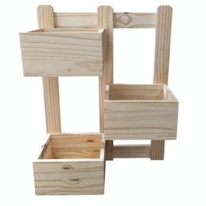 Huertero de Pared de Pino Macetero 60cm