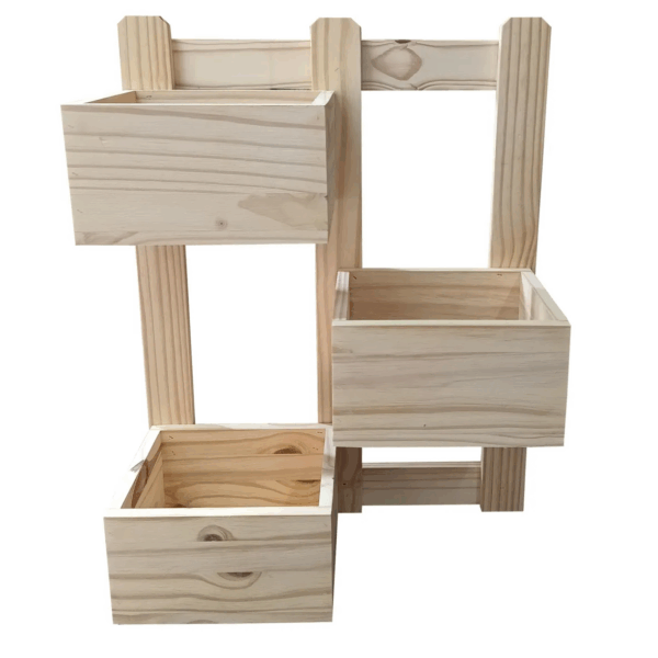 Huertero de Pared de Pino Macetero 60cm