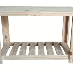 Mesa Auxiliar Ratona De Living Con 1 Estante