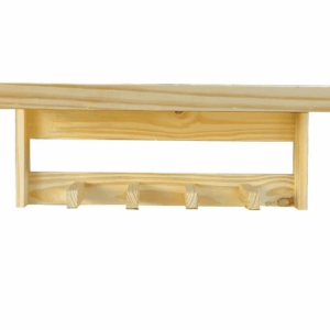 Perchero De Pared Nordico Repisa 80 cm