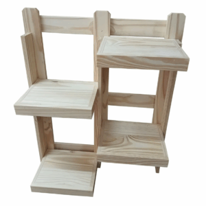 Portamaceta de Pared en Pino 60cm