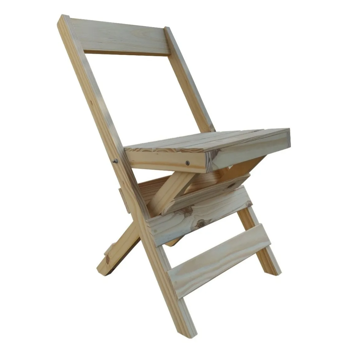 Silla Plegable Pino Madera Maciza exterior e interior y bar