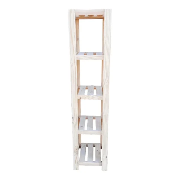 Toallero Estantería Pino 40 ancho x180x40 Organizador de Baño