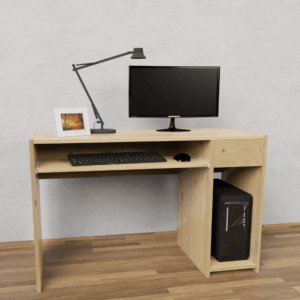 Escritorio para pc escritorio con cajon bandeja