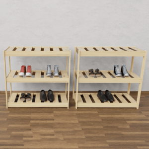 Zapatero Económico 3 Estantes Organizador Botinero Combo x2