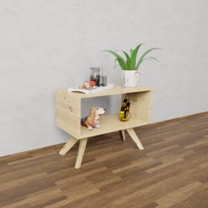 Mesa Ratona de Living Vintage 80cm