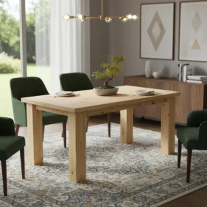 Mesa De Comedor Clásica Robusta Desarmable