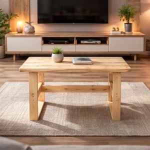 Mesa Ratona Escandinava de Pino